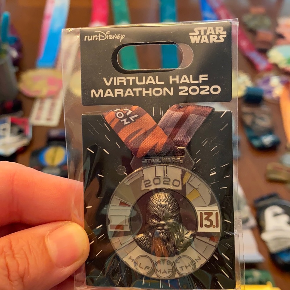 Star Wars Virtual Half Marathon 2020 Pin